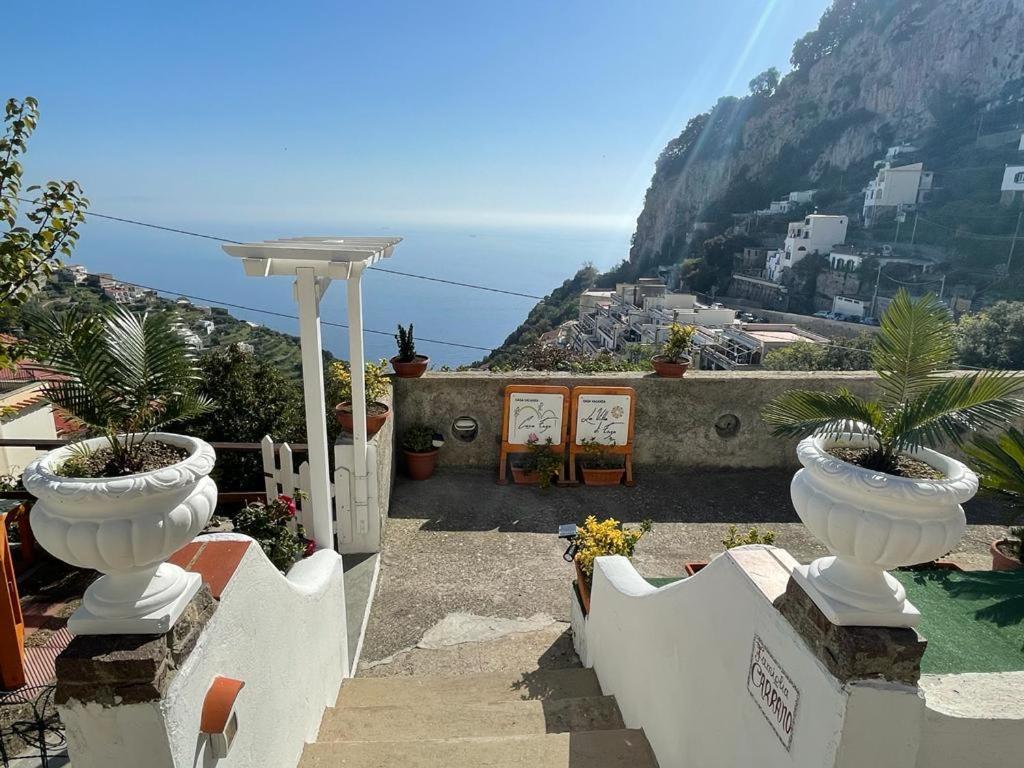 La Villa Di Enzo Casa Vacanze Con Vista Mare Amalfi Exterior photo